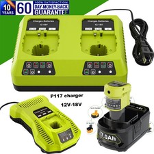 Rapid Fast Charger For RYOBI P108 18V One Plus High Capacity Lithium Battery US