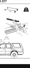THULE Fit Kit # 277 Very Rare-Obsolete for Ge...