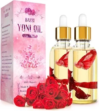 2PCS Yoni Oil Organic Feminine Oil Vaginal Moisturizer - Ph Balance for Women - 
