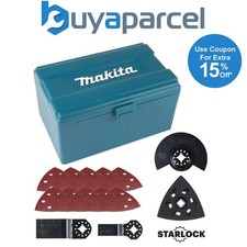 Bosch Makita Starlock Multi Tool Blade Set Wood Metal HCS 14 Piece Set + Box