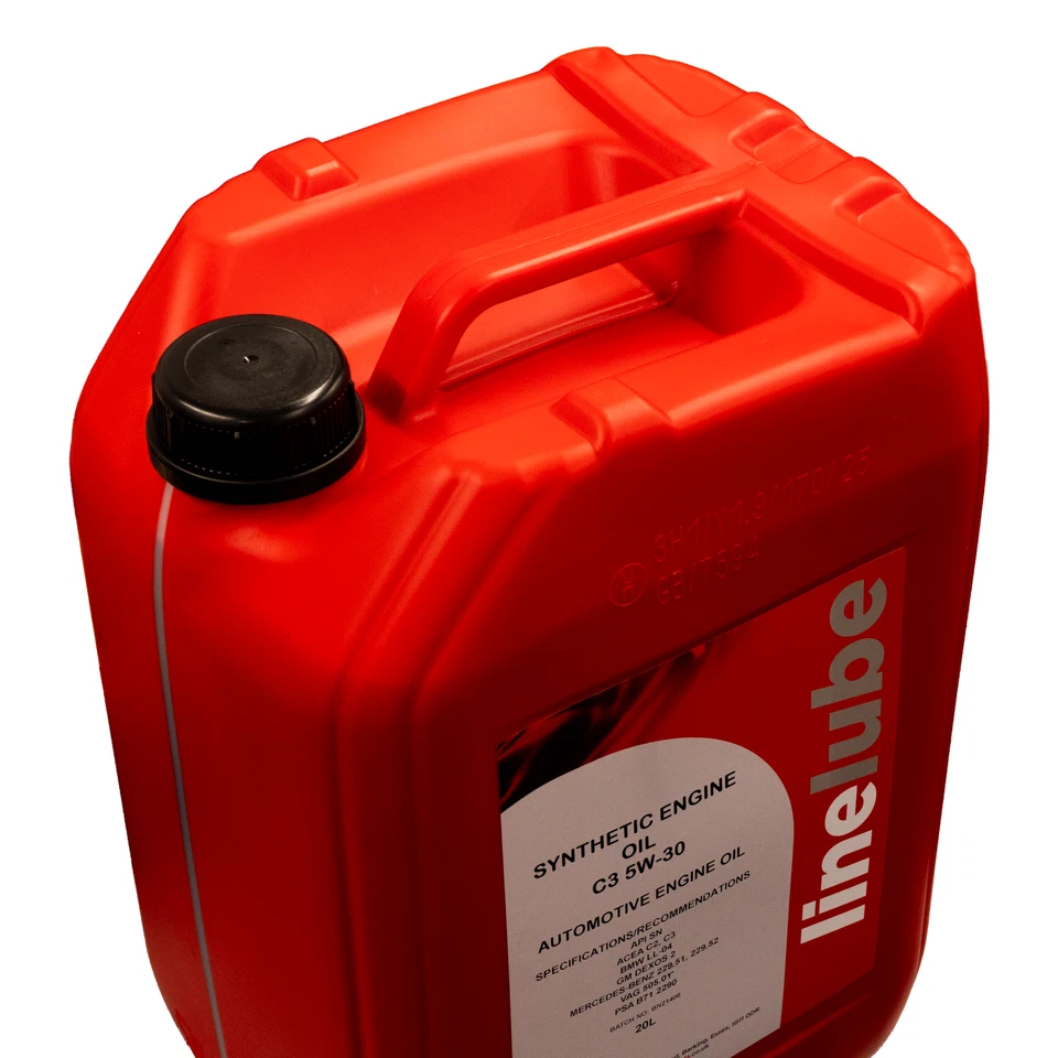 20L Linelube Longlife 5W-30 ACEA C3 Fully Synthetic Engine Oil - 20 Litres - Image 2 of 4