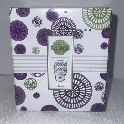 Scentsy Stack White Wall Fan Pod Diffuser Minimalist Plug In