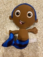 Bubble Guppies Plush Goby Mermaid Blue Boy Nickelodeon Very Hard To Find