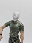 3d Printed RED HOOD MASKED HEAD #1  1:18 3 3/4" GI Joe 25th Anniversary  B95
