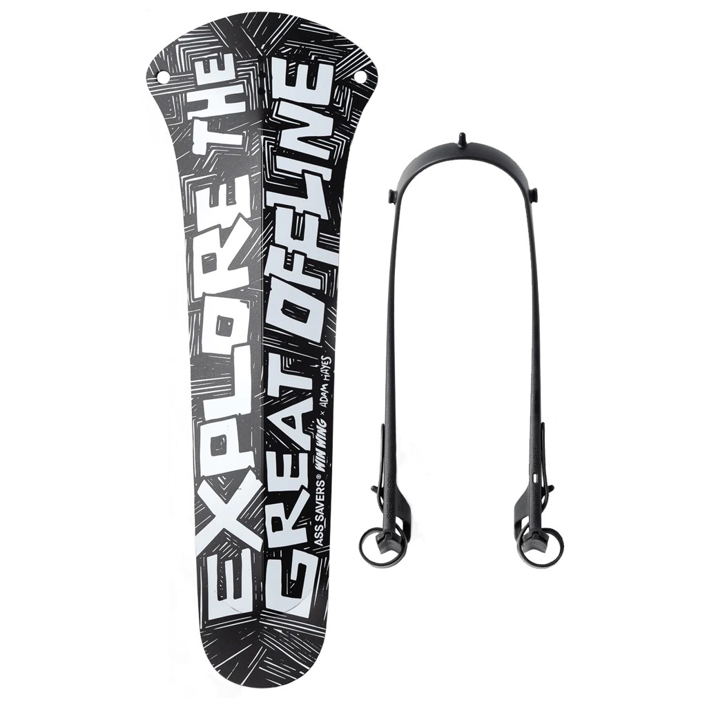 Спасатели задниц выигрывают Wing 2 Gravel Fender, отличный оффлайн