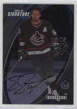 2002-03 ITG Be A Player Signature Series 5/5 Ed Jovanovski #029 Auto 0c3