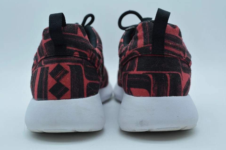 Zapatillas deportivas Nike Roshe One Print rojas y negras 844958-800 para mujer talla 9,5 Foto 4 de 4