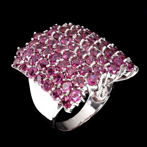 Jewelryonclick 5 Carat Cat's Eye Silver Ring For Men – Natural Gemstone Handmade Ring, Sizes 5-12