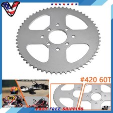 420 Chain 60T 8 Holes Sprocket For Predator 212cc 196cc 6.5hp Go Kart Mini Bike