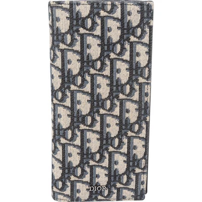 Christian Dior Trotter Monogram Vertical Wallet Portemonnaie Geldbörse - Bild 1 von 4