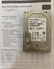 WD Ultrastar DC HC310 4TB SATA 7200RPM HDD HUS726T4TALE6L4 8082 Hours