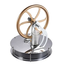 Stainless Steel Low Temperature Physical Stirlin Stirling Engine Model DIY Kit