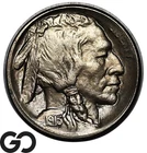 1913-S Buffalo Nickel, Type 2, Solid Gem BU++ Avidly Pursued Key Date!