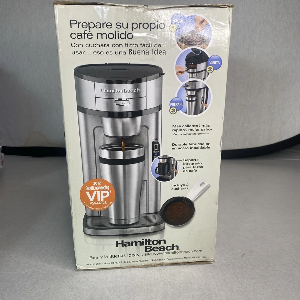 Hamilton Beach The Scoop Single Serve Coffee Maker - Stainless Steel (49981) - Image 4 of 4