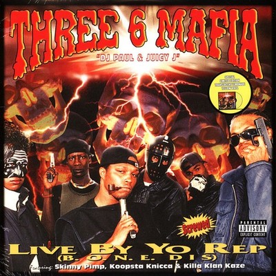 Three 6 Mafia - Live By Yo Rep (B.O.N.E. Dis) - Vinyl Schallplatte (12'') - M/M