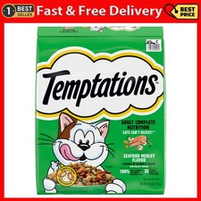 Temptations Adult Dry Cat Food Seafood Medley Flavor, 13.5 Lb Bag 2.00 per pound