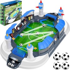 Mini Foosball Table Game for Kids Electronic LED Scoreboard Soccer Game Set G...