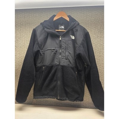 The North Face Denali 2 Hoodie Mens Black Fleece Full Zip Jacket NF0A3XAV