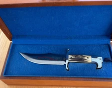 STUNNING 1976 CASE STAG DOUBLE EAGLE KNIFE NEVER USED IN BOX SERIAL # 0002  BRT2