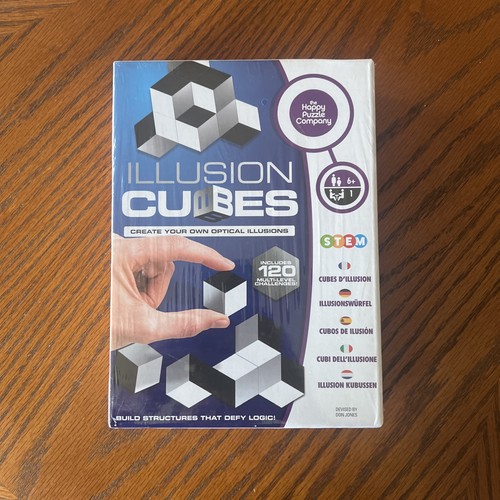 Illusion Cubes Create Your Own Optical Illusions STEM Happy Puzzle ...