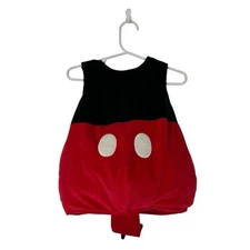 Disney Store Plush Mickey Mouse Costume  Baby Size 6-9 Months Bodysuit Only
