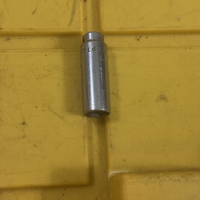 Mac Tools USA MD166 1/2'' SAE Deep Socket 1/4'' Drive 6 point Chrome Finish