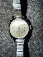 Vintage Timex Ladies Watch, iMechanical, Slver Tone, Hand wind, Runs