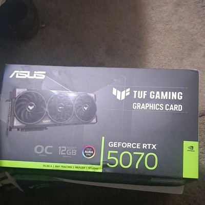 ASUS TUF Gaming NVIDIA GeForce RTX 5070 OC Edition 12GB GDDR7 - DLSS 4