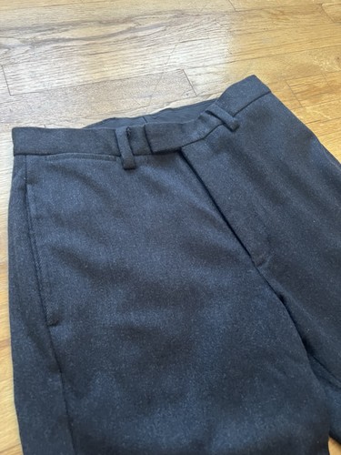 Banana Republic Herren Emerson schwarz Wolle gerade Hose Größe 29/32 - Bild 3 von 11