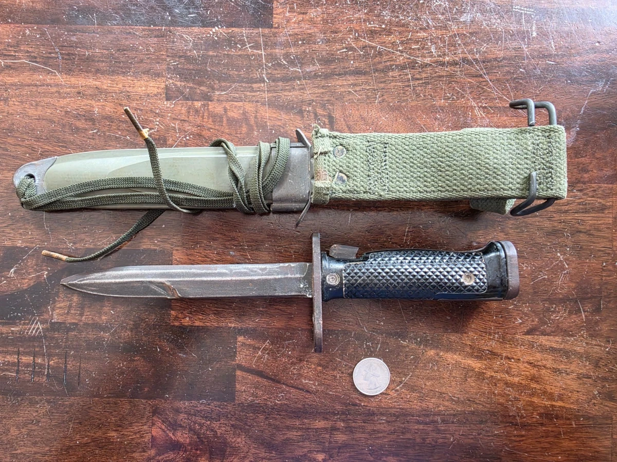 米軍 実物　ナム戦　US M8A1 M8 ケースのみ　74本セット Us M8 Bayonet In Original Vietnam War Edged Weapons for sale | eBay
