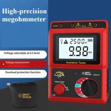 High-precision digital display high-voltage insulation resistance tester