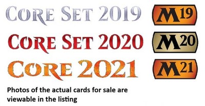 MTG Magic the Gathering Core Set 2019 20 21 Mix. Multi Angebot. 3 kaufen+ 10% sparen