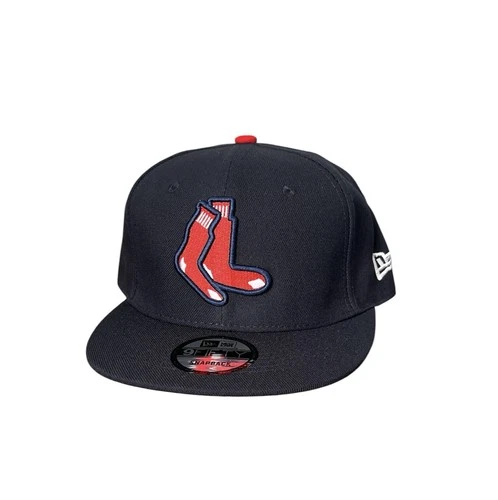 Boston Red Sox 9Fifty New Era SnapBack Hat Navy w/ Alternate Socks Logo