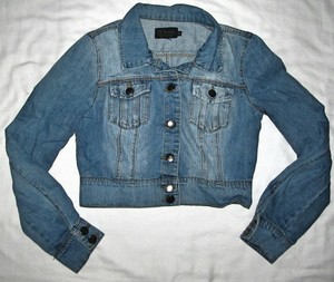 half blue jean jacket