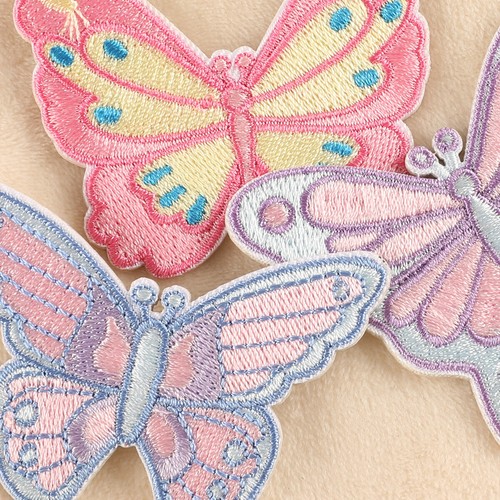 10PCS Self Adhesive Butterfly Patches Embroidery Patch DIY Sewing - Picture 2 of 25