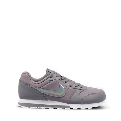 Size 3.5 - NIKE 807319-014 Women's Md Runner 2 (GS) in Gunsmoke/White - Medium