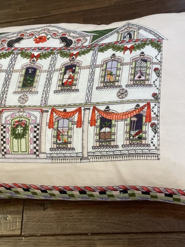 Cath Kidston ~ Christmas At Home Multi ~ Pillows Cushion 18" x 26" NWT Holiday - Picture 6 of 8