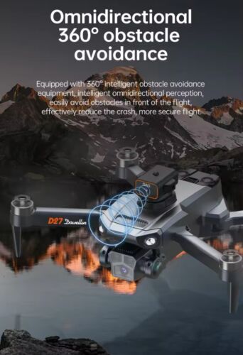 DWI D27 Drone 8K 5G GPS Professionale HD Fotografia Aerea Doppia Fotocamera - Foto 18 di 19