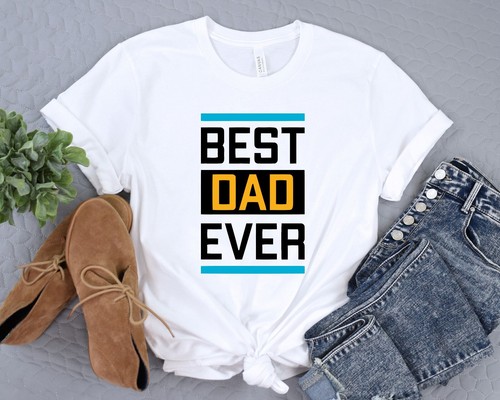 Father's Day Gift, Best Dad Ever, Gift for Father, Daddy, Husband Tee - Picture 2 of 7