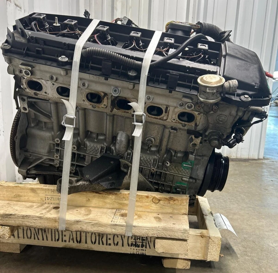 2005 BMW X3 2.5L Engine Assy M54 38,996 Miles Motor *Comp Test Needs Weld* 04 06 Foto 4 de 4