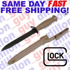 GLOCK Field Fixed Blade Survival Knife with Saw & Sheath GLOCK Field Fixed Blade Survival Knife with Saw & Sheath