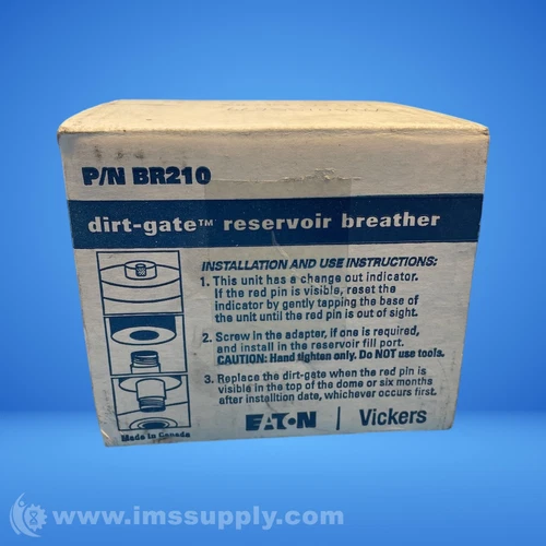 Eaton-Vickers BR210 Dirt-Gate Vent Breather FNOB