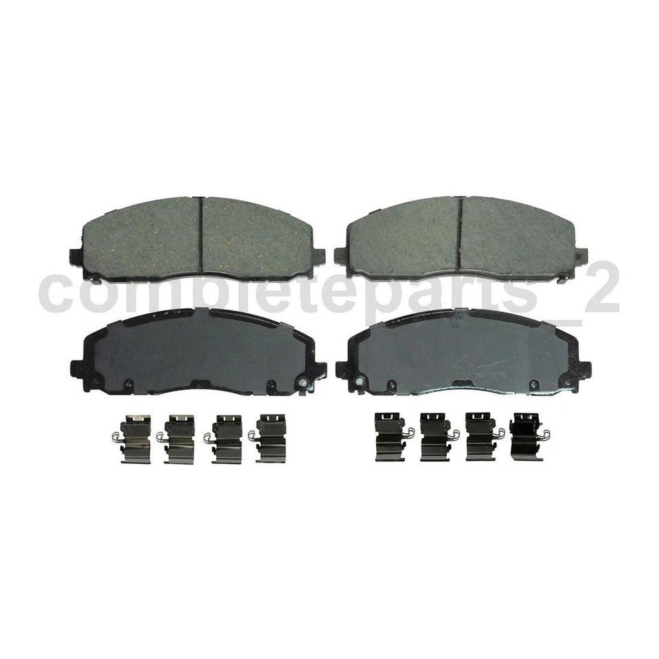 Juego de 2 pastillas de freno delanteras traseras para Dodge Grand Caravan 3,6 L Dodge Journey 3,6 L 2,4 L Foto 3 de 4