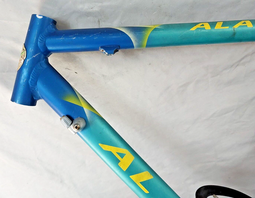 Cadre vélo de route Alan Classe A7020 1999 55,5 cm moyen fabriqué en Italie expéditeur USA :) - Photo 9/11