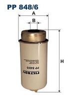Filtron PP 848/6 Kraftstofffilter