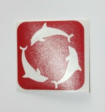 Three Dolphins Glitter Tattoo Stencil Pack