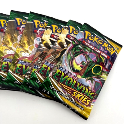 Pokemon TCG Sword and Shield Evolving Skies Booster Box Bundle for