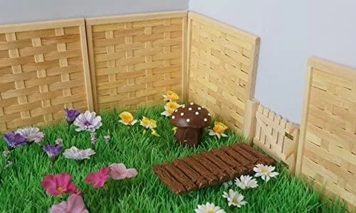 Porta Da Giardino In Scala 12 Per Casa Delle Bambole O Giardino Fatato - Immagine 3 di 4