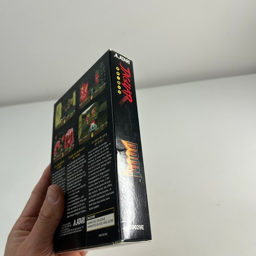 Doom (Atari Jaguar, 1994 NTSC-U/C) Complete With Manual CIB VGC - Zdjęcie 4 z 11