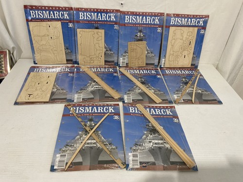 raccolta di costruzioni navali (collezione) “LA CORAZZATA BISMARCK - Picture 2 of 24